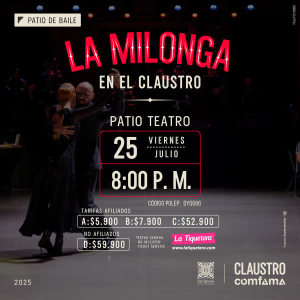 Patio de Baile: La Milonga julio