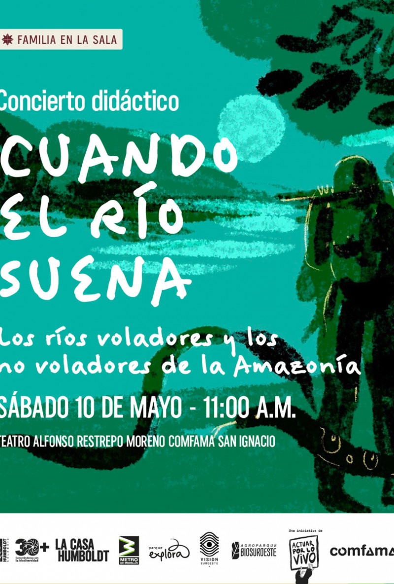 Cuando el río suena: los ríos voladores y los no voladores de la Amazonía