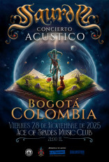 Saurom El principito, Show Acústico en Bogotá