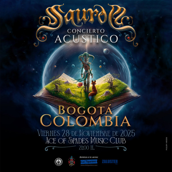 Saurom El principito, Show Acústico en Bogotá