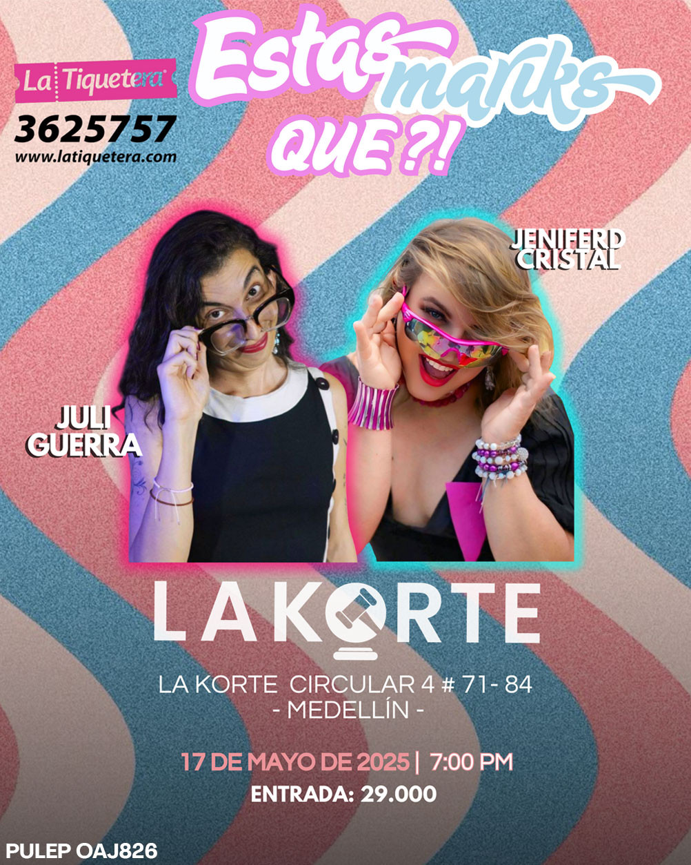 Flyer del evento
