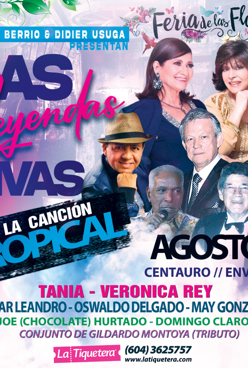 Las leyendas vivas de la canción tropical - Envigado