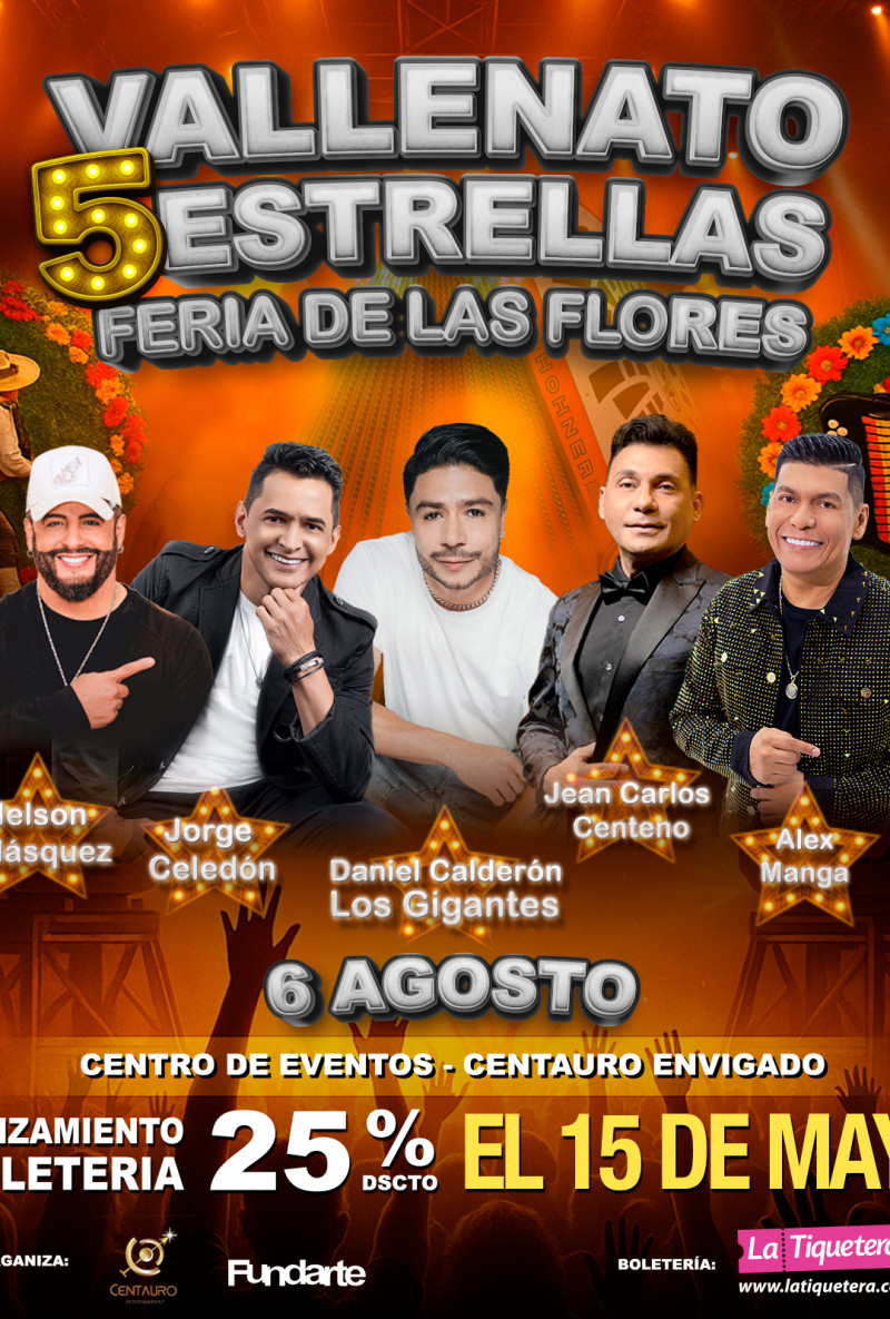 Vallenato 5 Estrellas - Envigado