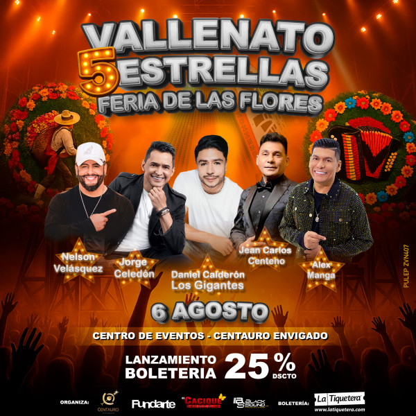 Vallenato 5 Estrellas - Envigado