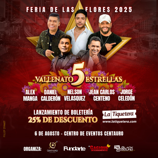 Vallenato 5 Estrellas - Envigado