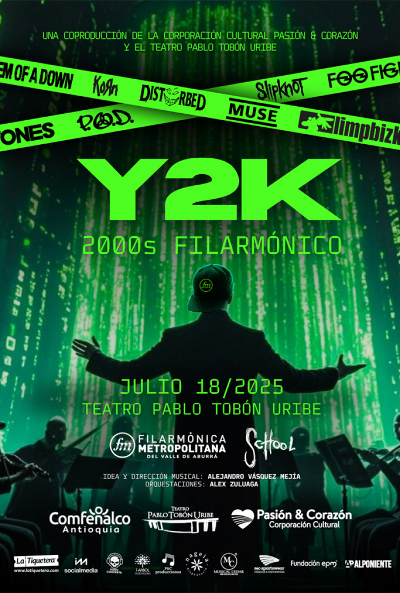 Y2K 2000s filarmónico - Medellín