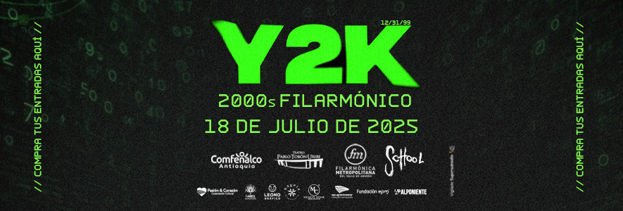 Y2K 2000s filarmónico - Medellín