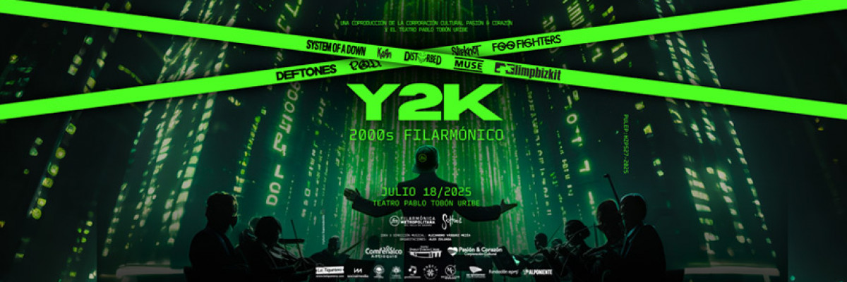 Y2K 2000s filarmónico - Medellín