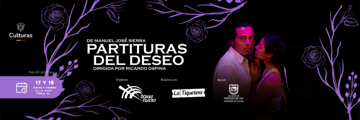 Partituras del deseo, de Domus Teatro - Cali