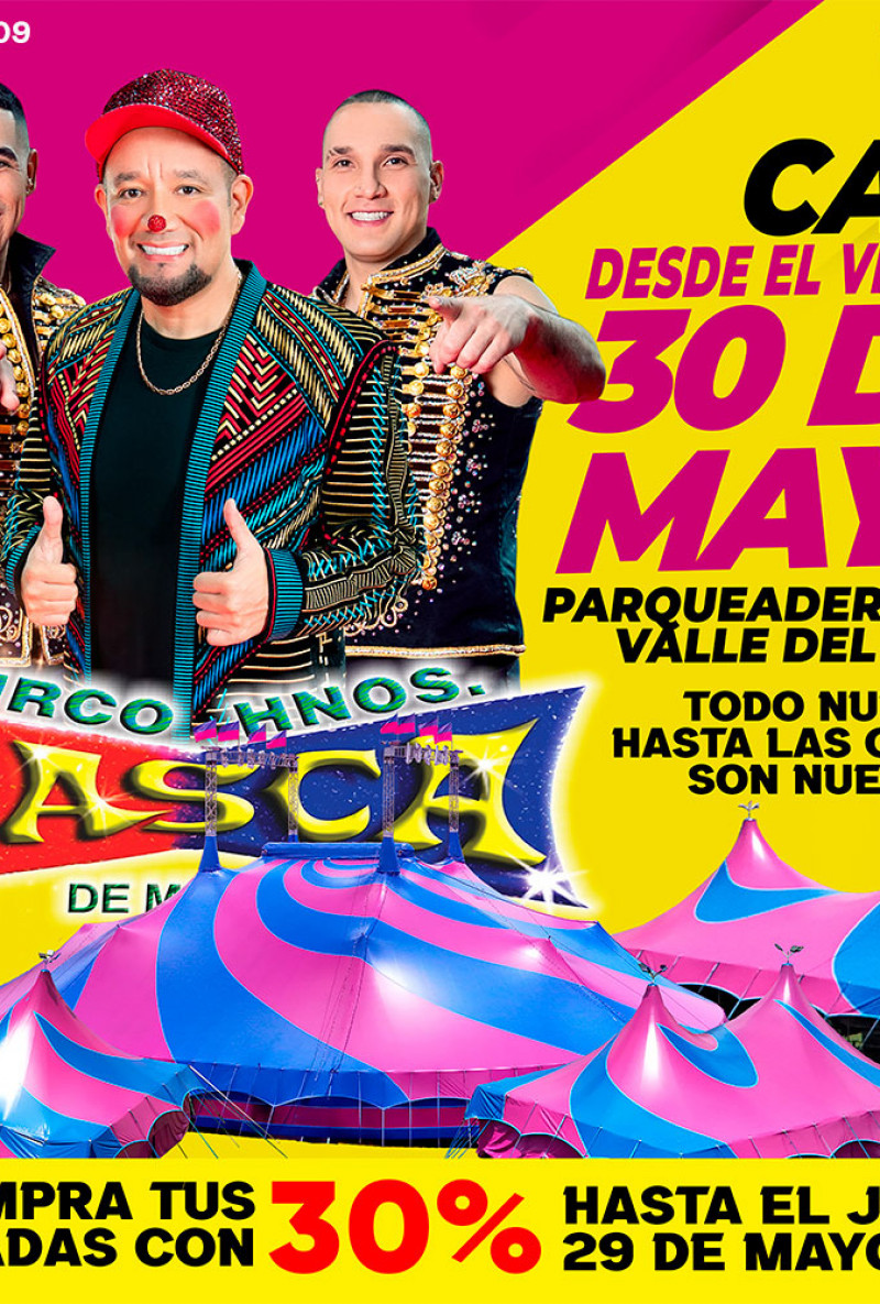 Circo Hermanos Gasca en Cali