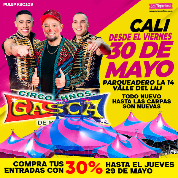 Circo Hermanos Gasca en Cali Circo Hermanos Gasca en Cali