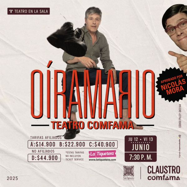 Oíramario en Medellín Oíramario en Medellín