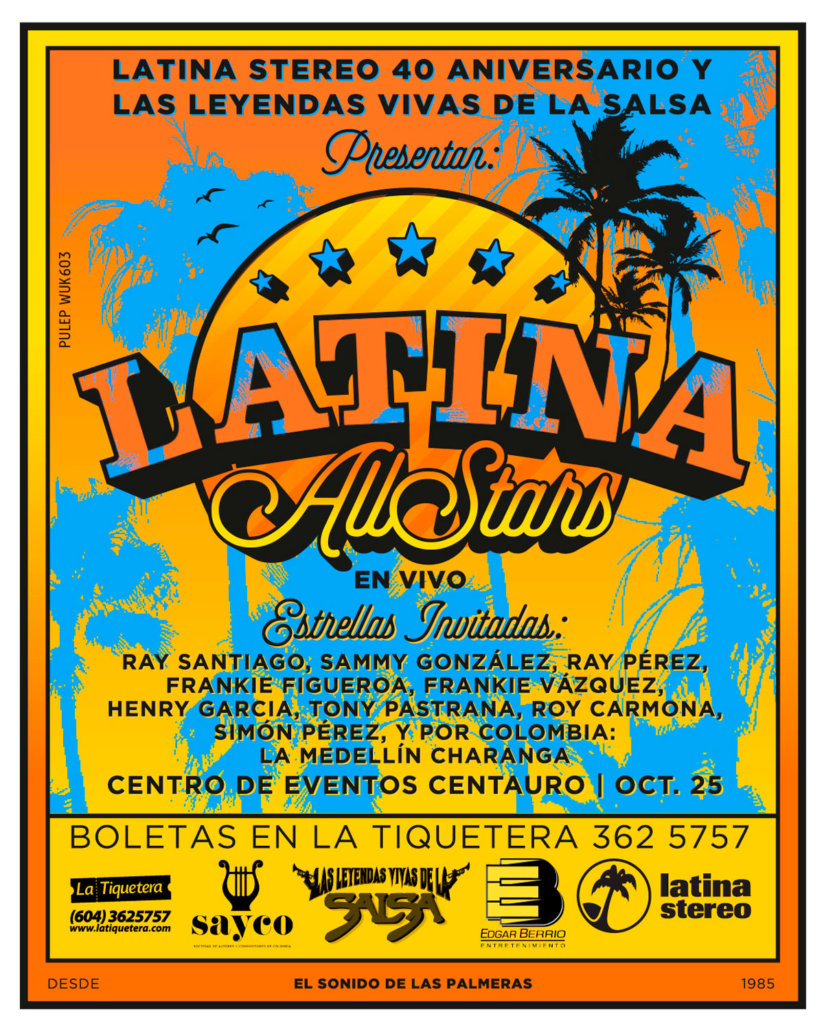 Flyer del evento