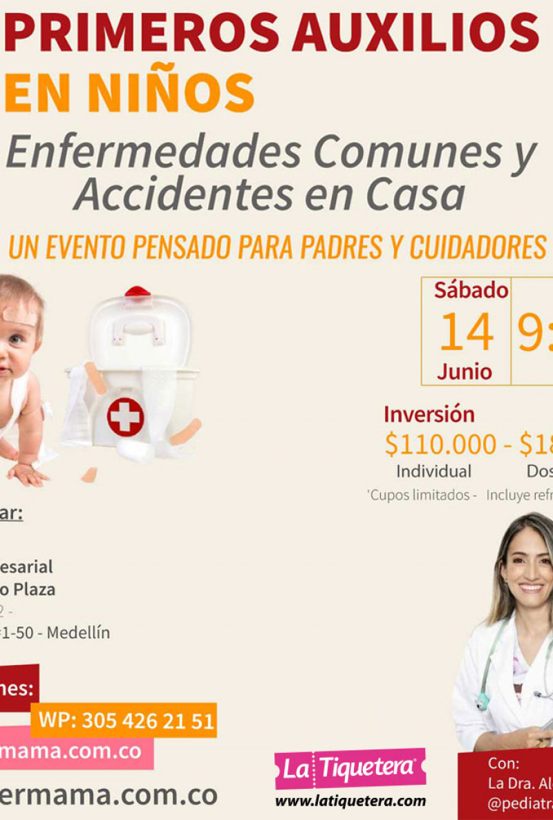 Primeros Auxilios en niños - Medellín