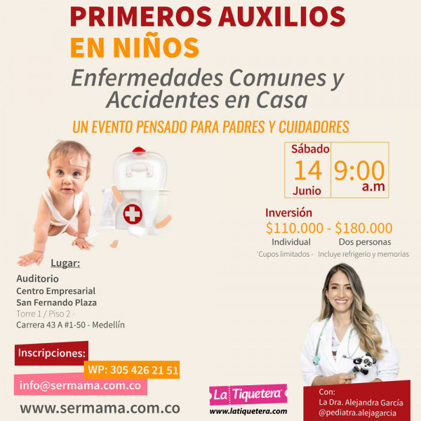 Primeros Auxilios en niños - Medellín