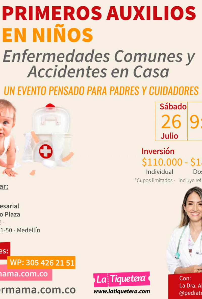 Primeros Auxilios en niños - Medellín