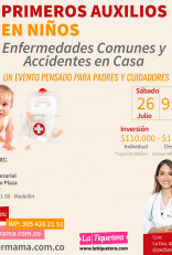 Primeros Auxilios en niños - Medellín