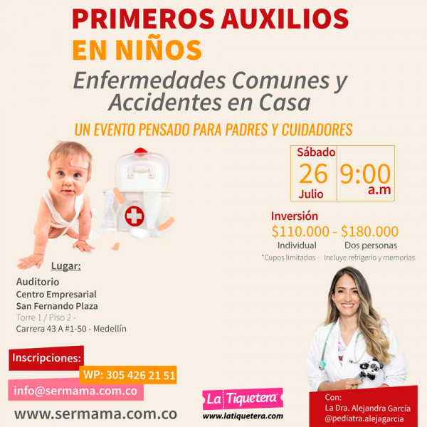 Primeros Auxilios en niños - Medellín