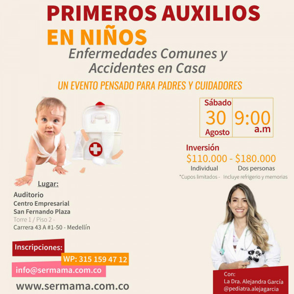 Primeros Auxilios en niños - Medellín