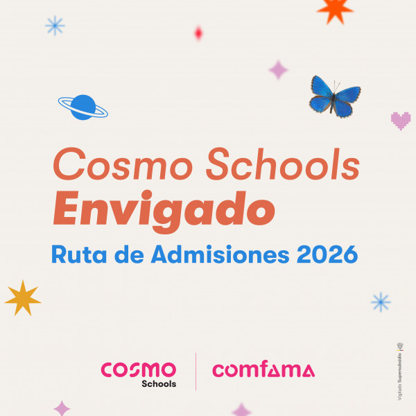 Paga la inscripción al proceso de admisión y agenda tu inmersión en Cosmo Schools Envigado