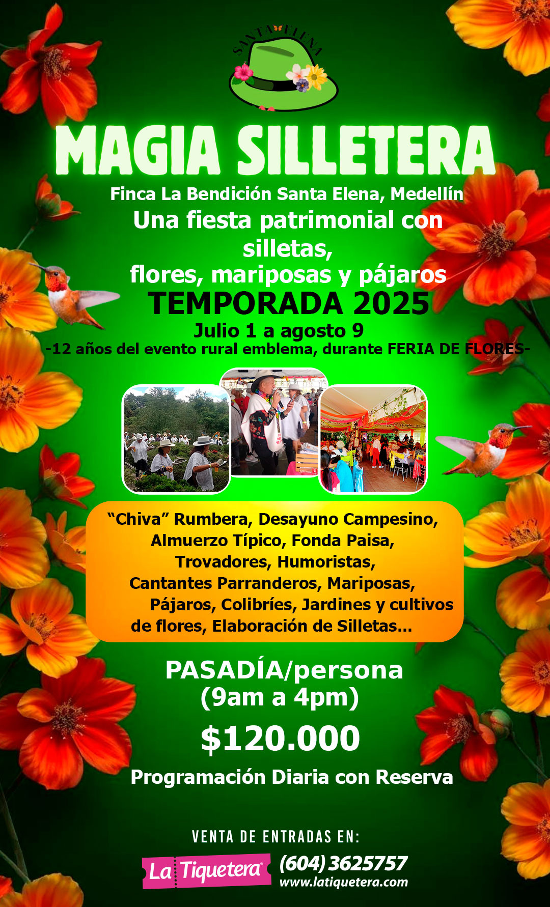 Flyer del evento