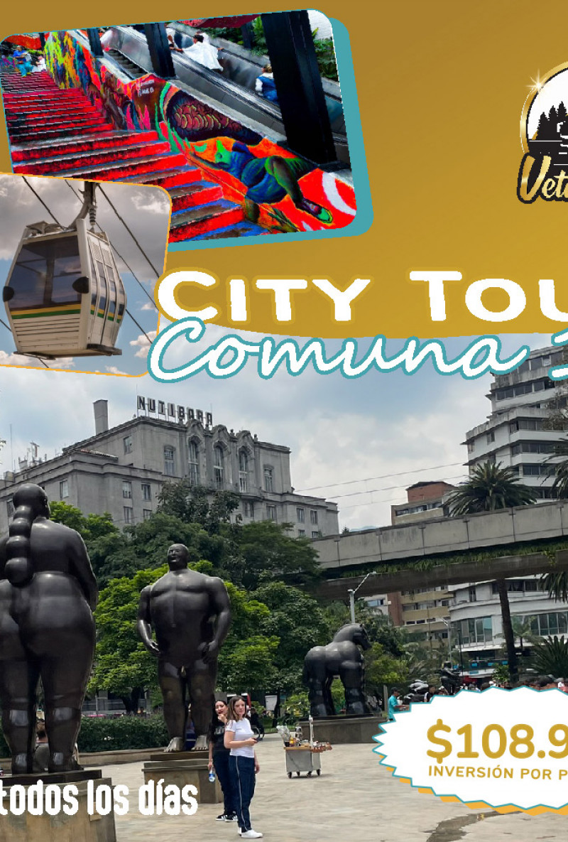 City tour Medellín + Comuna13