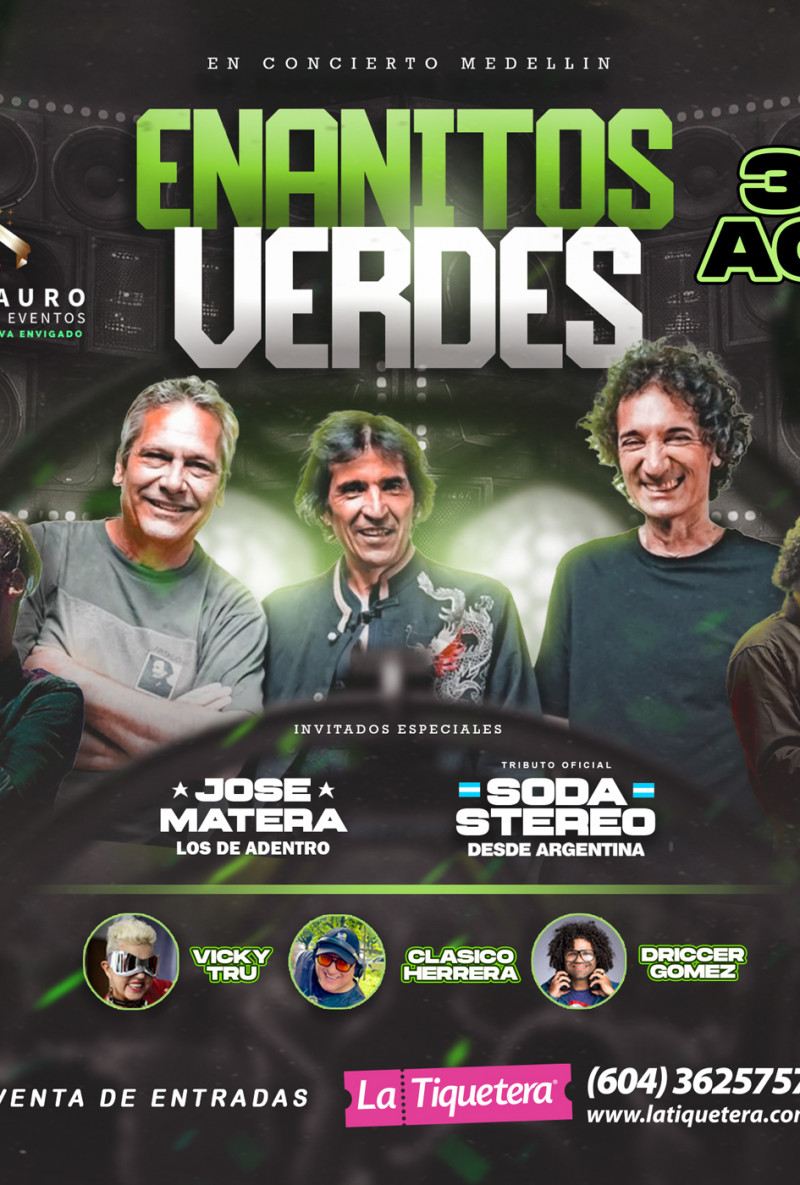 Concierto de los Enanitos Verdes - Envigado