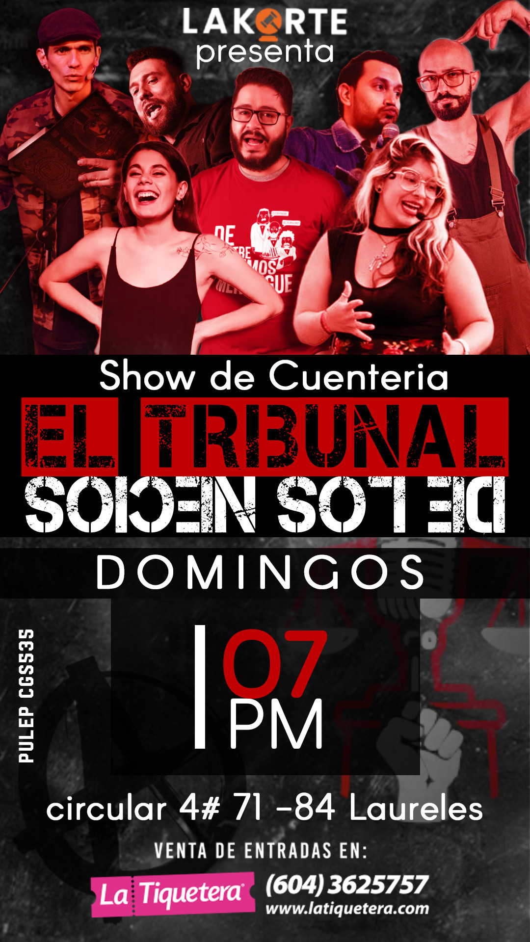 Flyer del evento