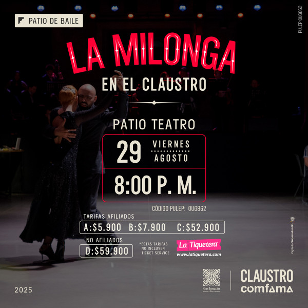 Patio de Baile: La Milonga agosto
