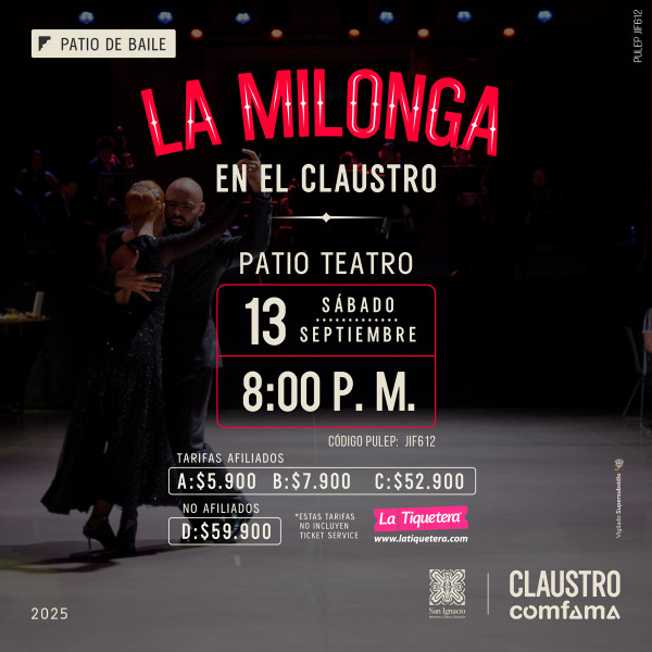 Patio de Baile: La Milonga septiembre