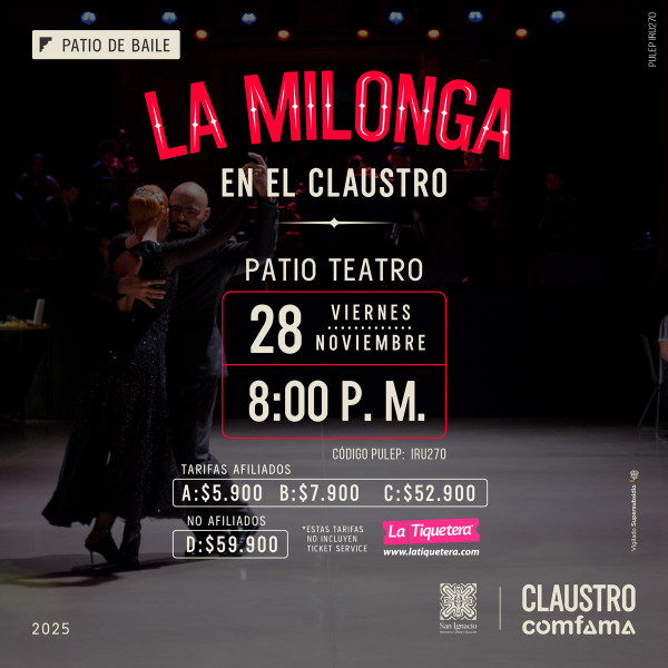 Patio de Baile: La Milonga noviembre