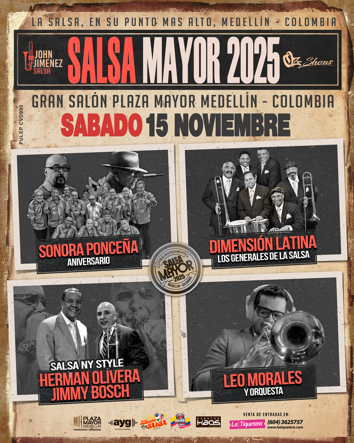 Flyer del evento