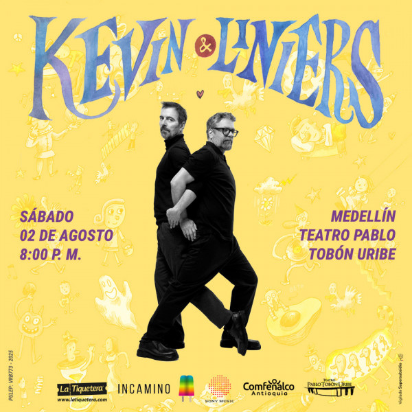 Kevin Johansen + Linirers en Medellín