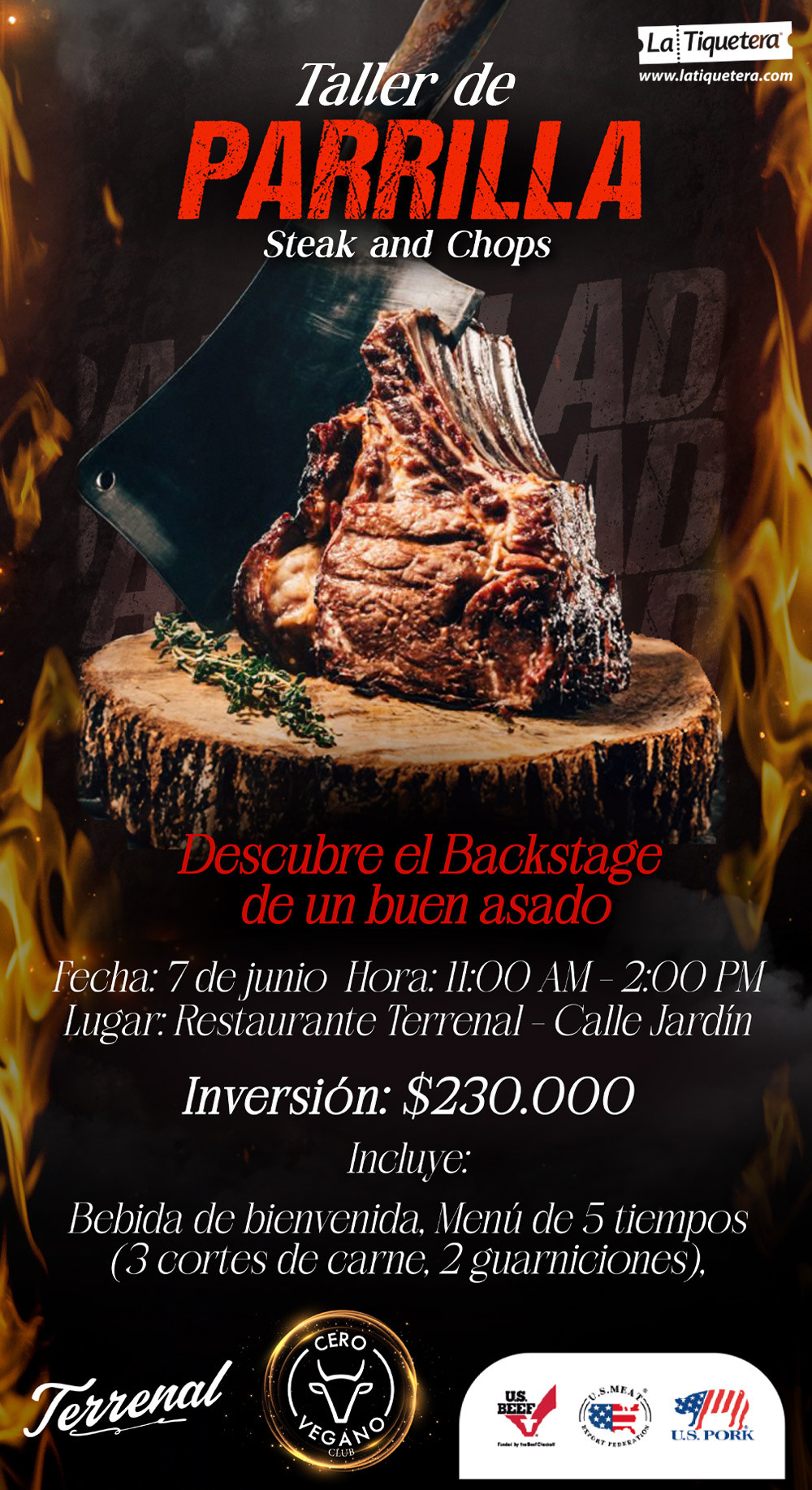 Flyer del evento