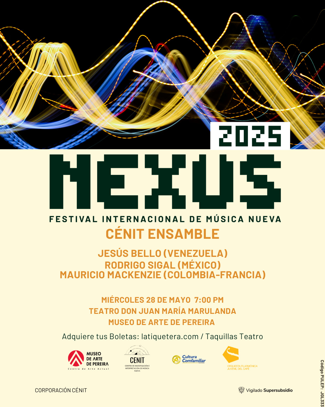 Flyer del evento
