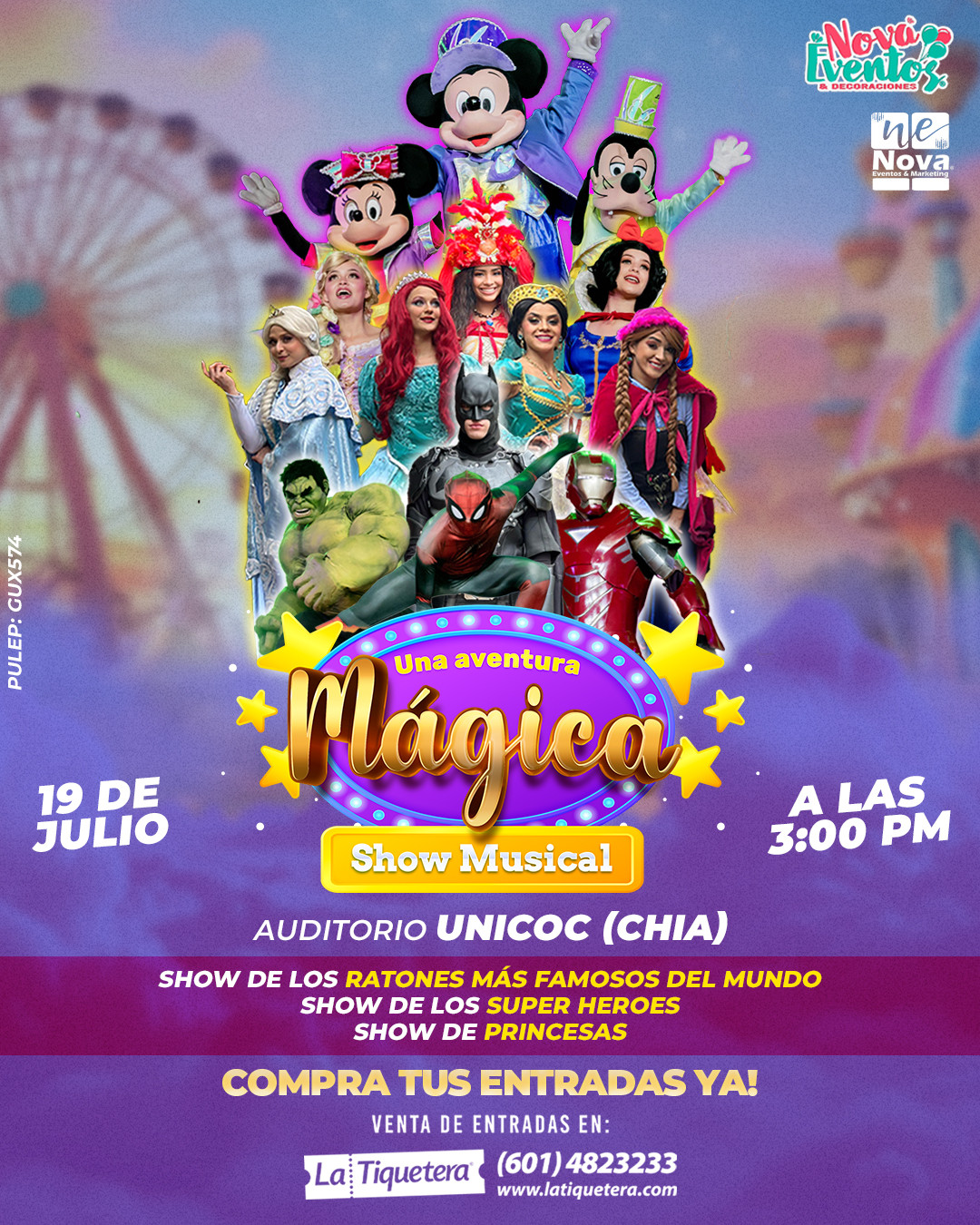 Flyer del evento