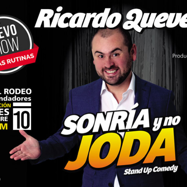SONRÍA CON RICARDO QUEVEDO EN MEDELLÍN