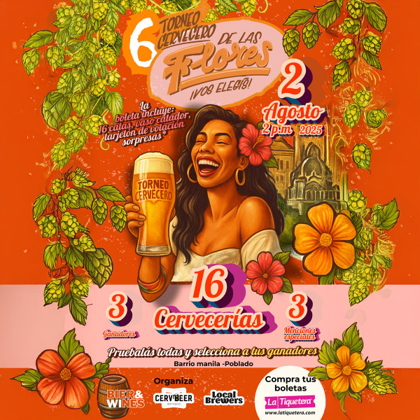 6to torneo cervecero de las flores