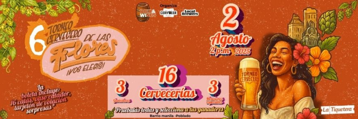6to torneo cervecero de las flores