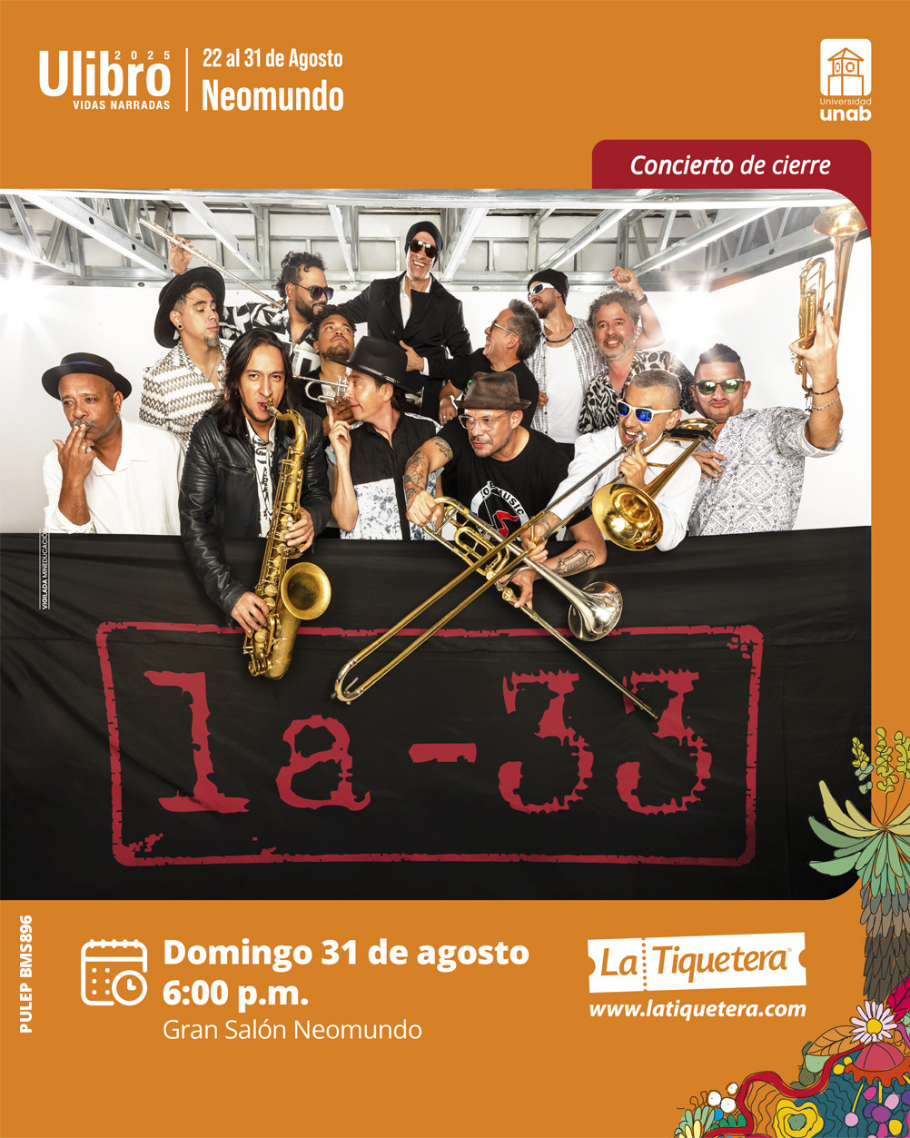 Flyer del evento