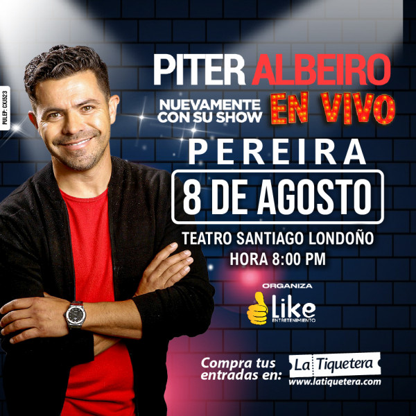 Piter Albeiro en Vivo en Pereira
