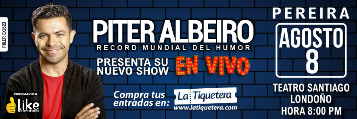 Piter Albeiro en Vivo en Pereira