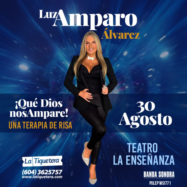 Luz Amparo Álvarez- Que Dios nos ampare - Una terapia de risa en Medellín