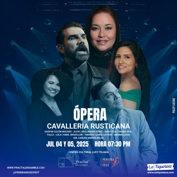 Ópera Cavalleria Rusticana de Pietro Mascagni - Pereira