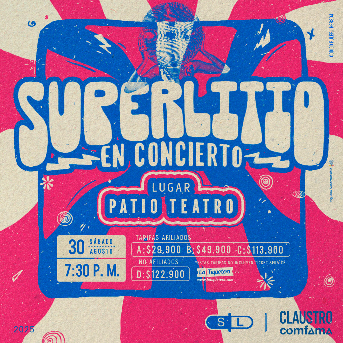 Flyer del evento