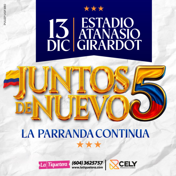 Juntos de Nuevo 5 - Medellín