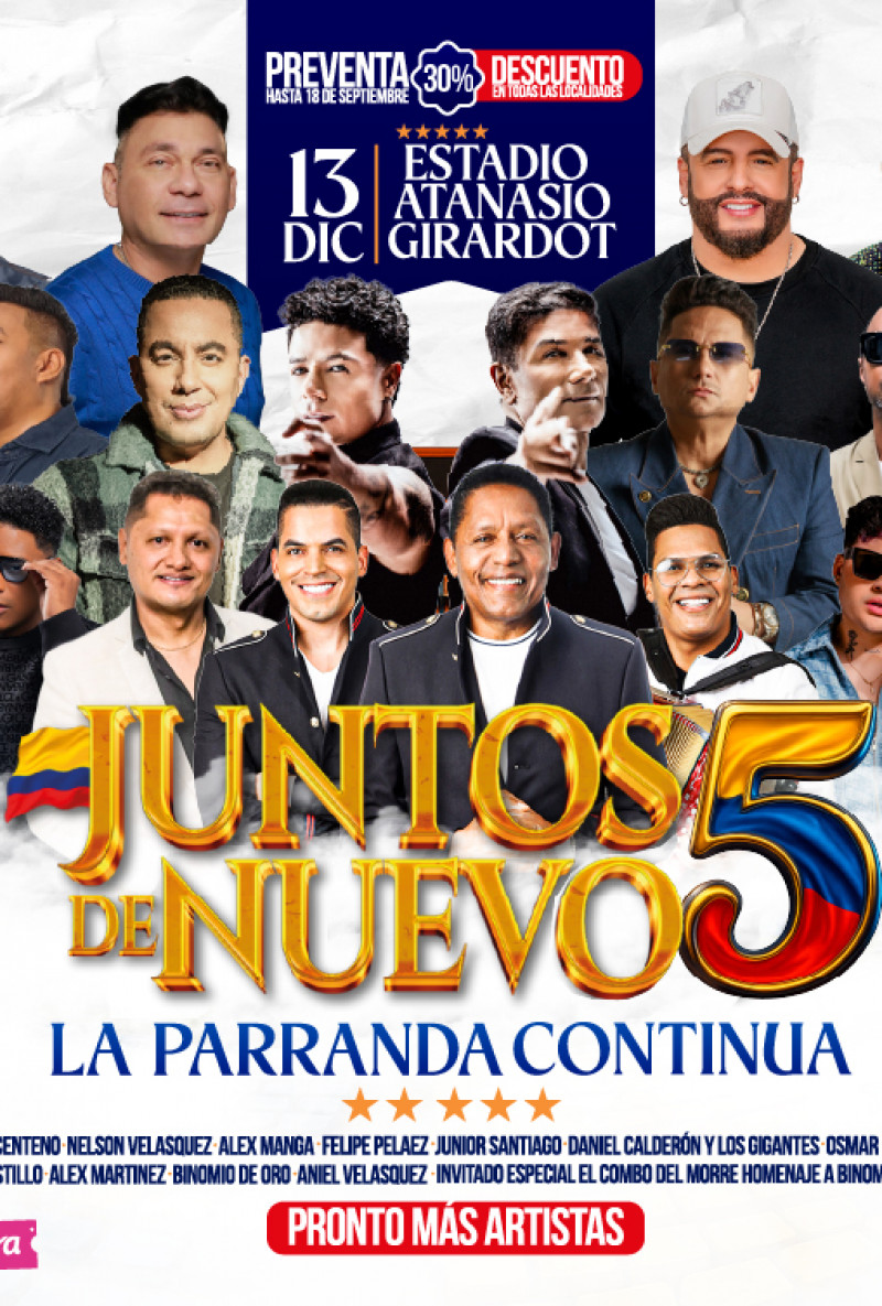 Juntos de Nuevo 5 - Medellín