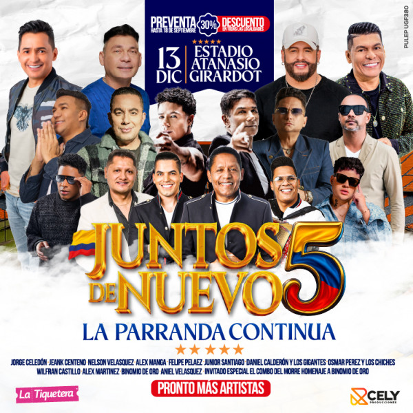 Juntos de Nuevo 5 - Medellín