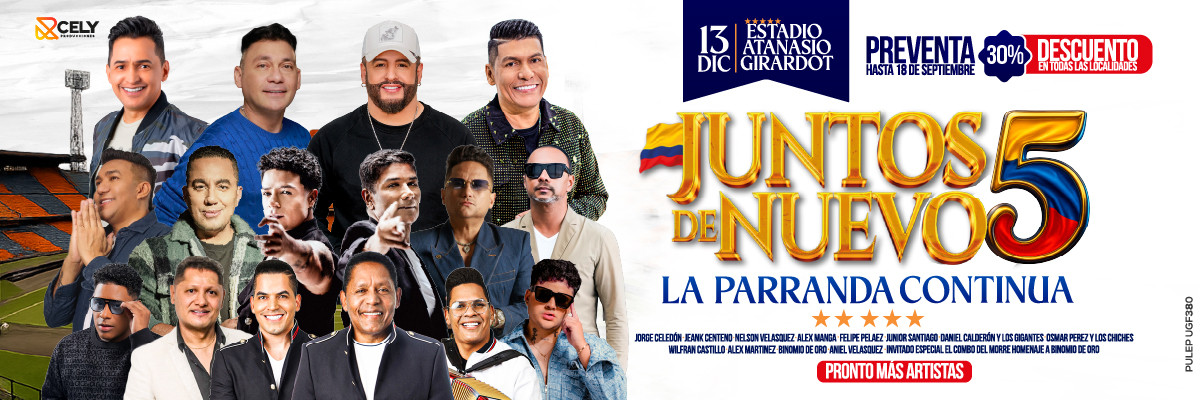 Juntos de Nuevo 5 - Medellín