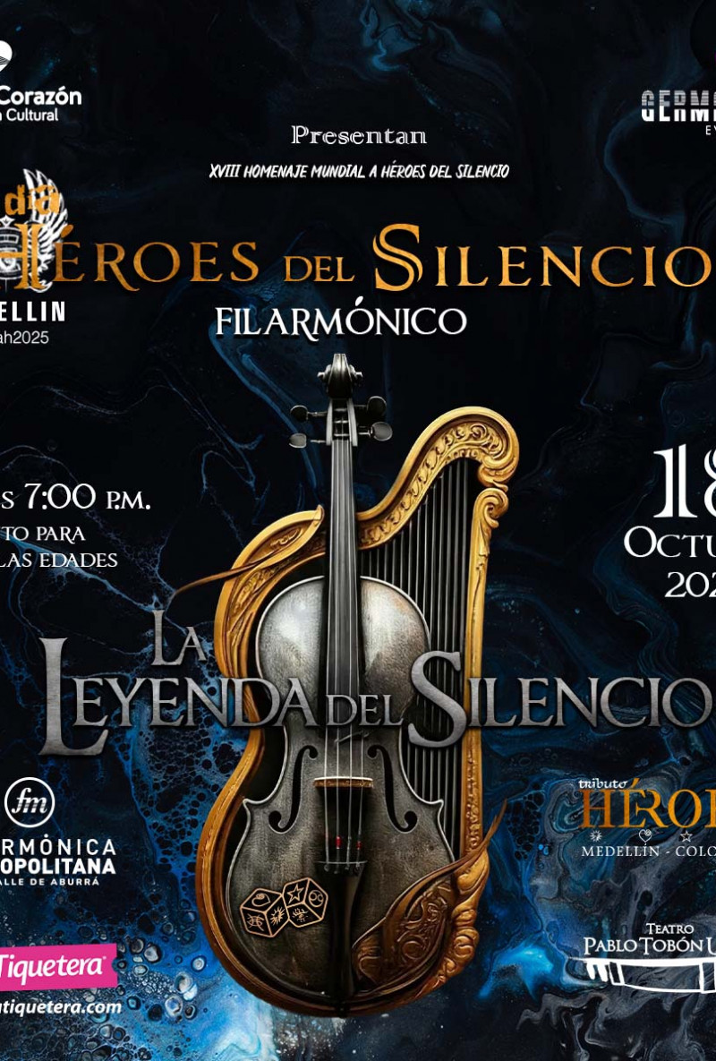 Héroes del Silencio Filarmónico “La Leyenda del Silencio” Medellín